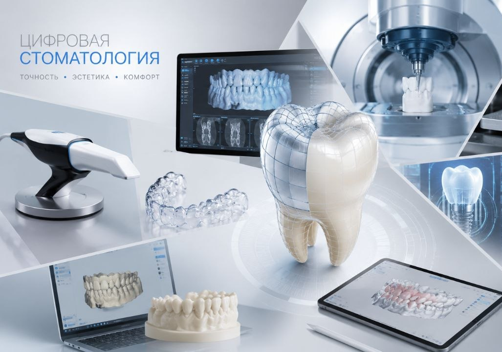 Цифровая стоматология: точная диагностика и планирование лечения